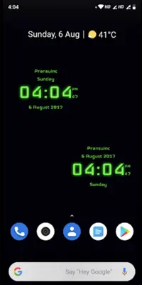 Digital Clocks android App screenshot 1